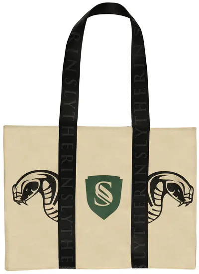 Geantă de cumpărături Cinereplicas Movies: Harry Potter - Slytherin (Deluxe)