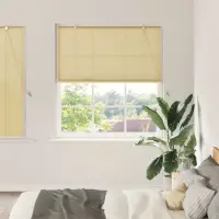 vidaXL Rulou textil Natură 150 x 160 cm Bambus