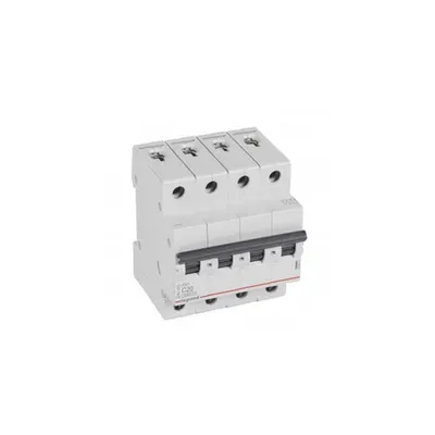 Siguranta automata MCB RX³ 6000 - 4P 400 V~ - 20 A - C curba - prong-type supply busbars