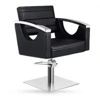 Scaun pentru coafor - MIRPLAY - FANDY - Negru