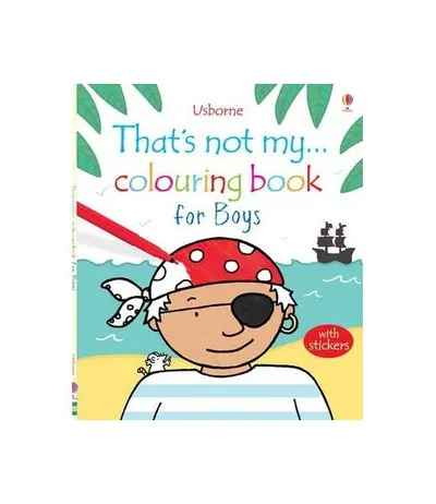 That's Not My... Colouring Book for Boys - Paperback brosat - Fiona Watt