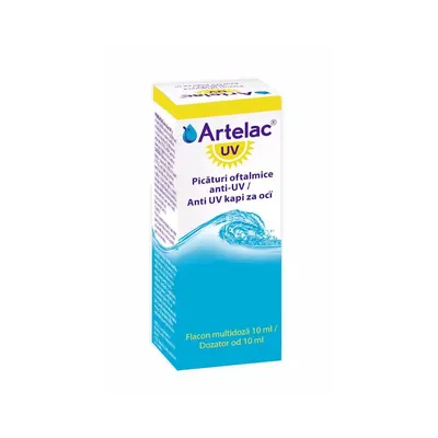 Artelac UV picaturi oftalmice, Bausch & Lomb | 10 ml
