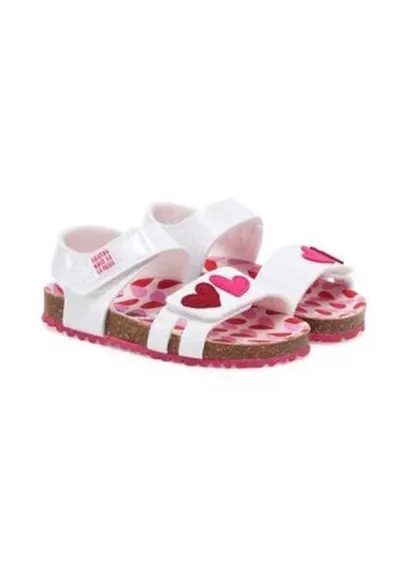 Sandale fete 305202031 - Piele ecologica - Alb - Alb