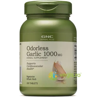 Usturoi Inodor 1000mg Herbal Plus 100tb