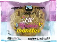 Biscuiți cu vanilie și bomboane de ciocolată, 50 g, Kookie Cat