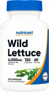 Wild Lettuce Extract, 80 mg, 120 capsule, Nutricost