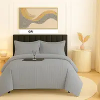 Lenjerie de pat DAMASC gri 230x260 cm, Ralex | 1 buc