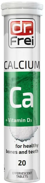 Calcium + Vitamin D3, 20 tablete, Dr. Frei