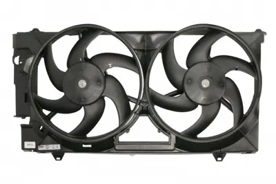 Ventilator radiator Dreapta (cu carcasa) potrivit CITROEN BERLINGO, BERLINGO MINIVAN, XSARA, XSARA HATCHBACK, XSARA KOMBI; PEUGEOT 306, 406, PARTNER, PARTNER MINIVAN 1.5D-2.0D 05.93-12.15