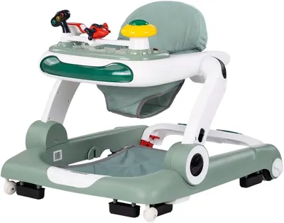 Premergător pentru bebeluși 4 în 1 Chipolino - Little Explorer, verde