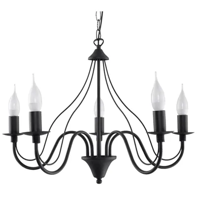 Candelabru MINERWA 5 negru