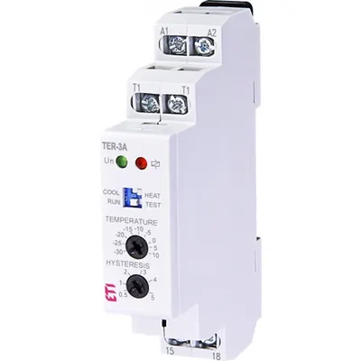 Relee de monitorizare a temperaturii TER-3A