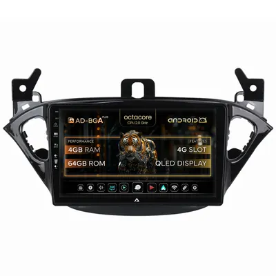 Navigatie Opel Corsa E Adam (2013-2019), Android, A-Octacore 4GB RAM + 64GB ROM, 9 Inch - AD-BGA9004+AD-BGRKIT387