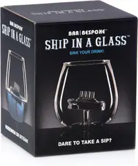 Pahar Mikamax - Ship In A Glass, 600 ml