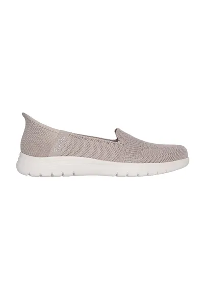 Pantofi sport slip-ins On The Go Flex Camellia - Maro taupe