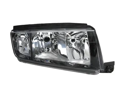 Far fata Dreapta (H3/H7, electric, fara motoras, culoare insert: negru) potrivit SKODA FABIA I, FABIA I PRAKTIK