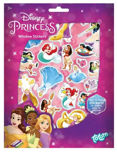 Stickere pentru sticlă Totum - Prințese Disney