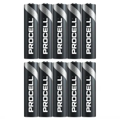 Baterii R3 AAA, cutie 10 bucati, Duracell Procell ECO Industrial