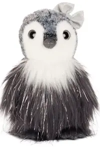 Jucărie de pluș Keel Toys - Pinguin cu panglică, 23 cm