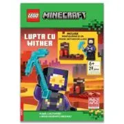 LEGO Minecraft. Lupta cu Wither. Activitati si benzi desenate