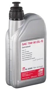 Ulei transmisie FEBI BILSTEIN 75W90 GL-5 32590, volum 1 litru, galben 1L