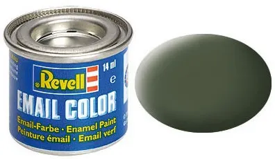 Vopsea email Revell - verde bronz, mat (R32165)