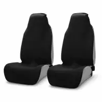Huse scaun auto impermeabile negre - Protecție universală set 2 buc