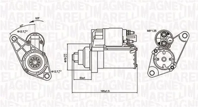 Electromotor (12v, 1,1kw) Potrivit Audi A1, A3; Seat Altea, Altea Xl, Cordoba, Ibiza Iii, Ibiza Iv, Ibiza Iv Sc, Ibiza Iv St, Leon, Toledo Iii, Toledo Iv; Skoda Fabia I 1.2-2.0 10.99