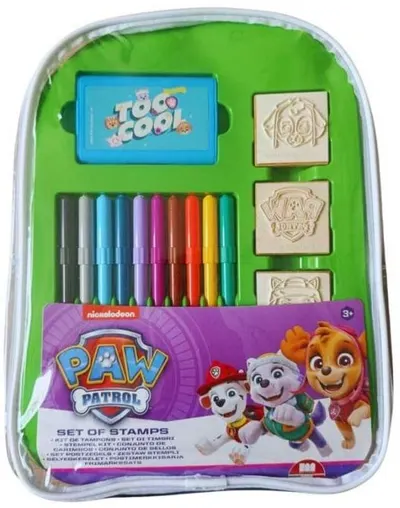 Set creativ Multiprint Paw Patrol - în rucsac, Skye