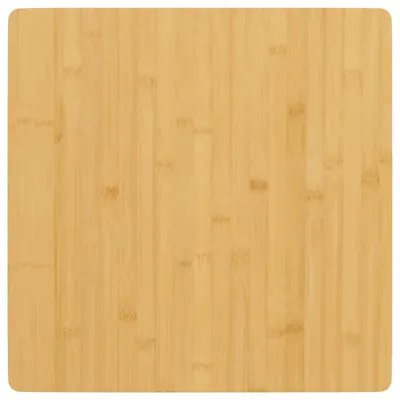 vidaXL Blat de masă, 60x60x1,5 cm bambus