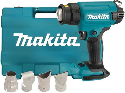 Pistol cu aer cald cu acumulator Makita - DHG181ZK, 18V LXT, Li-ion