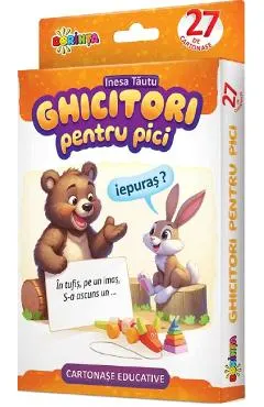 Ghicitori pentru pici. 27 de cartonase