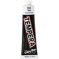 Culoare Tempera Aero, Black, 42 ml
