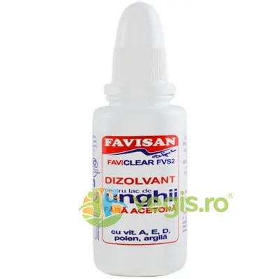 Dizolvant pentru Lac de Unghii cu Vitamina A, Polen si Argila fara Acetona 30ml