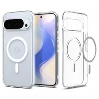 Husa MagSafe pentru Google Pixel 10 Pro / 10, Spigen, Ultra Hybrid, Alba ACS09702