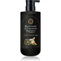 DAENG GI MEO RI Black Garlic & Curcumin Shampoo Sampon de restaurare in profunzime pentru întărirea și creșterea părului