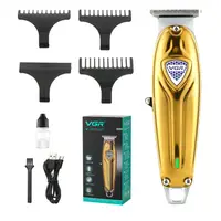 Masina de tuns profesionala VGR V188 cu 3 piepteni de ghidare incarcare USB autonomie 240 min
