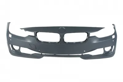 Bara (Fata, cu orificii pentru lampa ceata, cu gauri pentru spalator de faruri, numar de gauri pentru senzorii de parcare: 6, cu gaura pentur camera, grunduit, TUV) potrivit BMW 3 (F30 10.