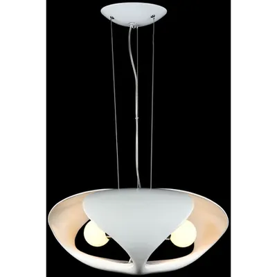Lampa suspendata Modern Orion ,3 x E27,D.500,cm,H.230 cm,Alb