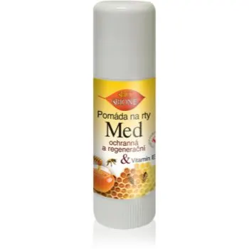 Bione Cosmetics Honey + Q10 balsam de buze protector si regenerator cu vitamina E