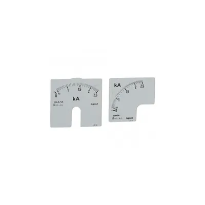 Scala ampermetru - 0-2500 A - fixing on Usa