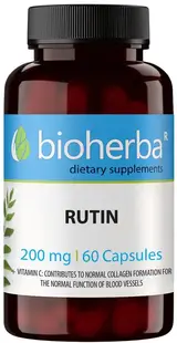 Rutin, 200 mg, 60 capsule, Bioherba