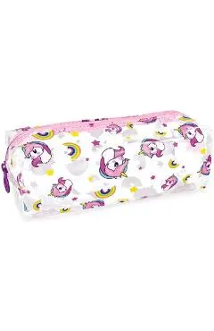 Portfard transparent. Unicorn