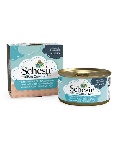 SCHESIR Ton cu aloe pentru pisoi 85 g