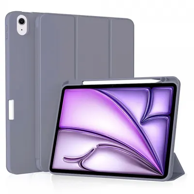 Husa pentru Apple iPad Air 11 (2026) / iPad Air 11 (2025) / Air 11 (2024), Techsuit, Flex Trifold, Mov