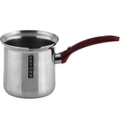 Ibric Din Inox Ertone ERT-MN 05, capacitate 0.55L, maner ebonita Engros