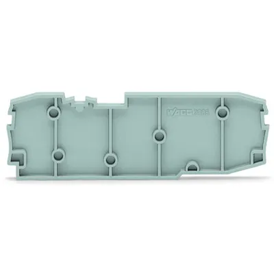 Intermediate plate; 2.9 mm wide; gray
