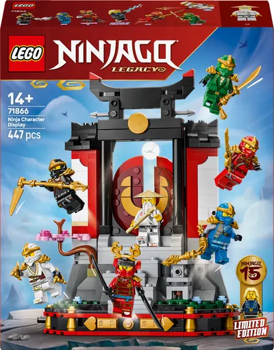 Constructor LEGO Ninjago - A 15-a aniversare: Standul Ninja (71866)