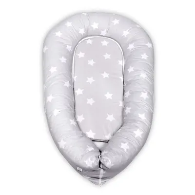 Cuib pentru bebeluși 3 în 1 Lorelli - Stars, gri