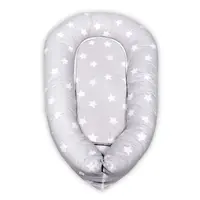 Cuib pentru bebeluși 3 în 1 Lorelli - Stars, gri